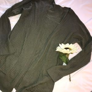 Navy Green sweater/cardigan